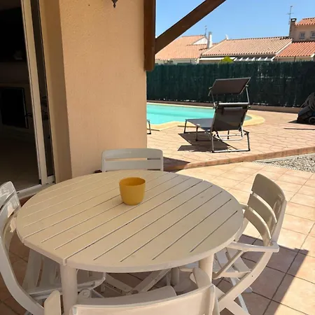Avec Piscine A 6 Min Du Port Saint-cyprien * Saint-Cyprien (Pyrenees-Orientales)