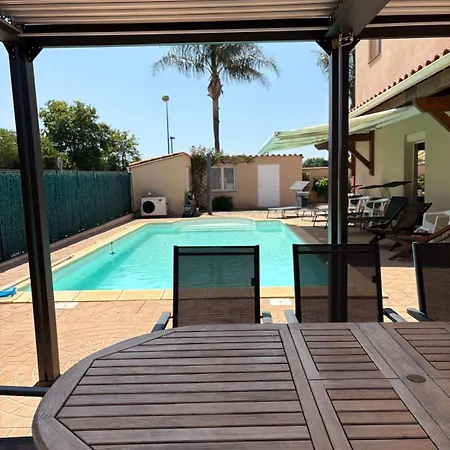 Avec Piscine A 6 Min Du Port Saint-cyprien Villa Saint-Cyprien (Pyrenees-Orientales)