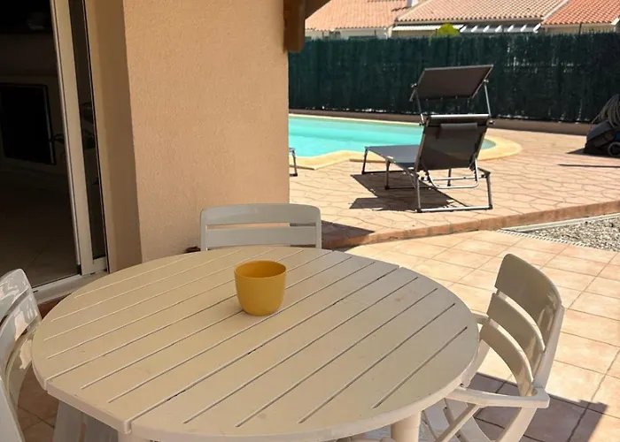 Avec Piscine A 6 Min Du Port Saint-cyprien * Saint-Cyprien (Pyrenees-Orientales)