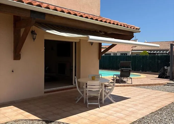 Avec Piscine A 6 Min Du Port Saint-cyprien Saint-Cyprien (Pyrenees-Orientales)